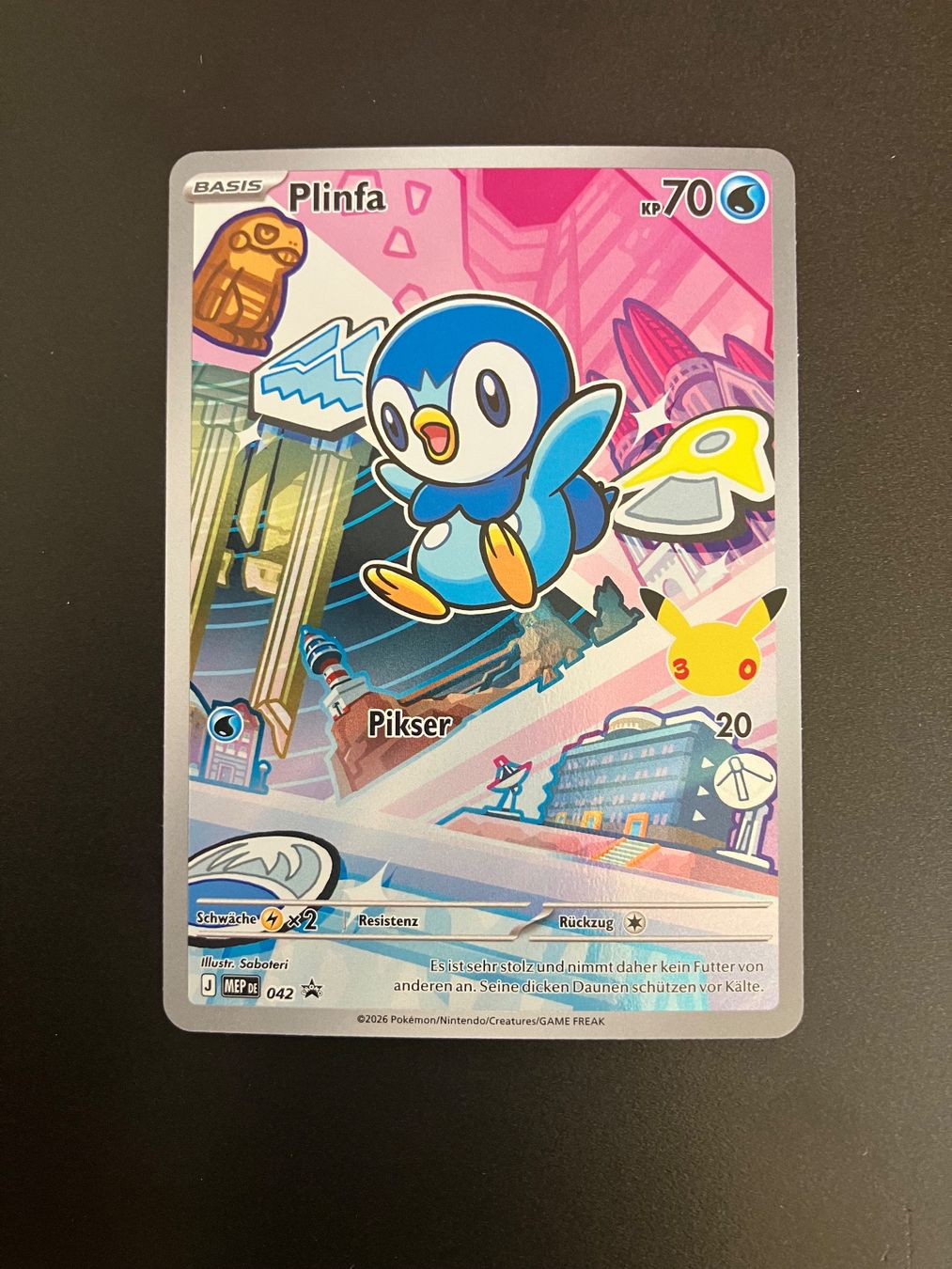Pokémon Carte collezionabili: Plinfa - Erste Partner Illustrations Kollektion DE Serie 1 – Nuovo (secondo la descrizione) da Zürich venduto da Lunter