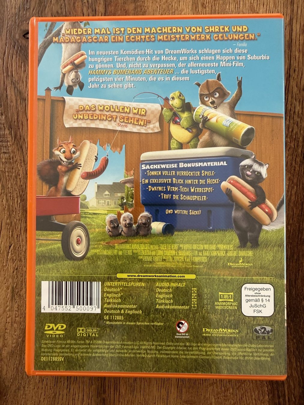 Alle DVDs: Over the Hedge (2006) – Gebraucht aus Zürich von Gekuu 1
