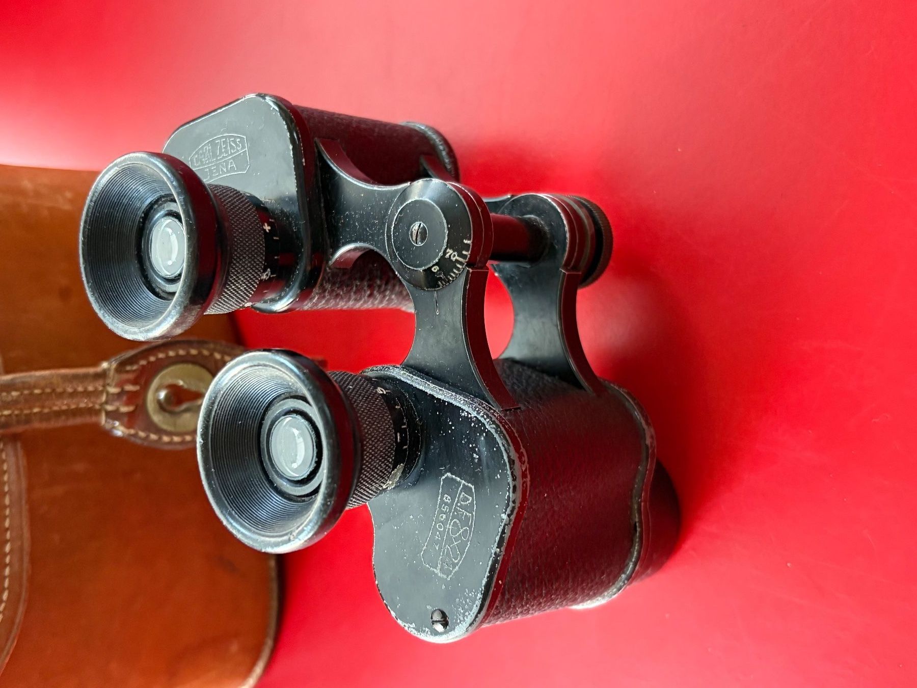 Zeiss Binocoli: Antiker Feldstecher / Zeiss / mit Etui – Usato da Zürich venduto da Airflow22 5