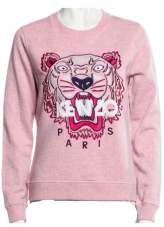 Kenzo Pullover Damen rosa Gr. XS