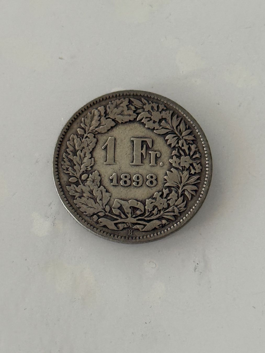 Tutti le monete: 1 Franken 1898  Rar – Usato da Wallisellen venduto da SWISS_SILVER1