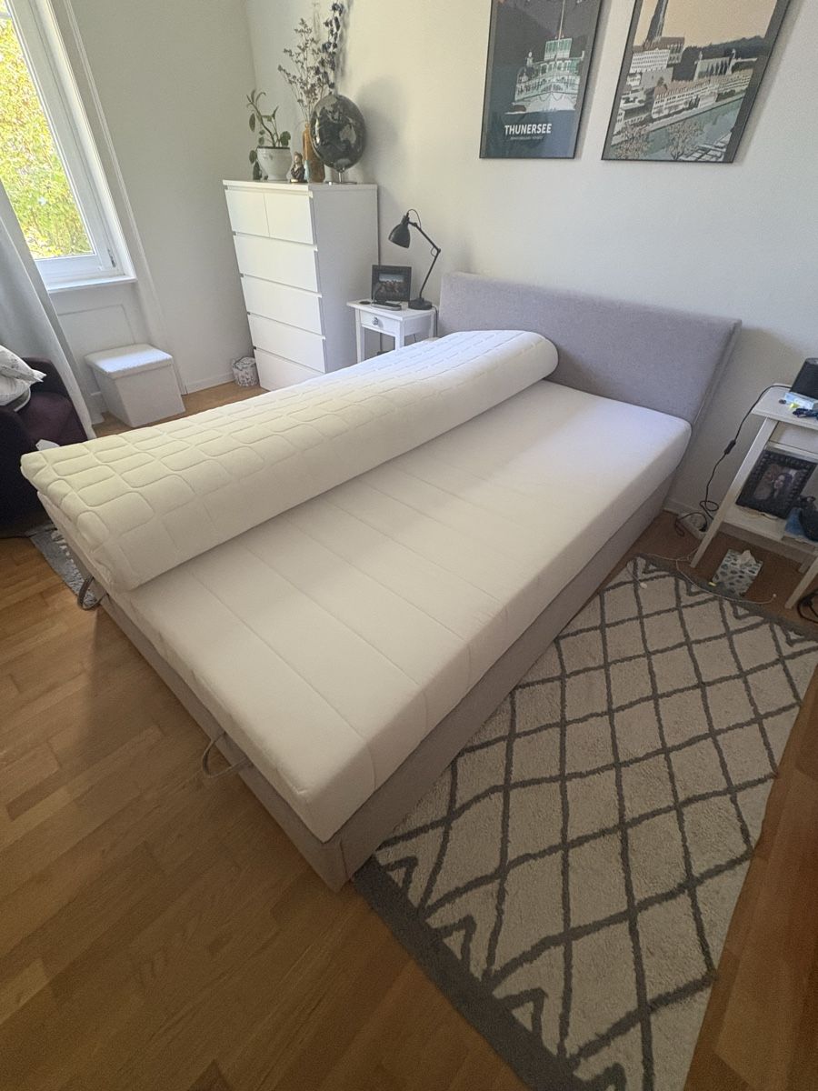 Betten: Boxspringbett 140x200 cm  – Gebraucht aus Bern von lore_frand 1