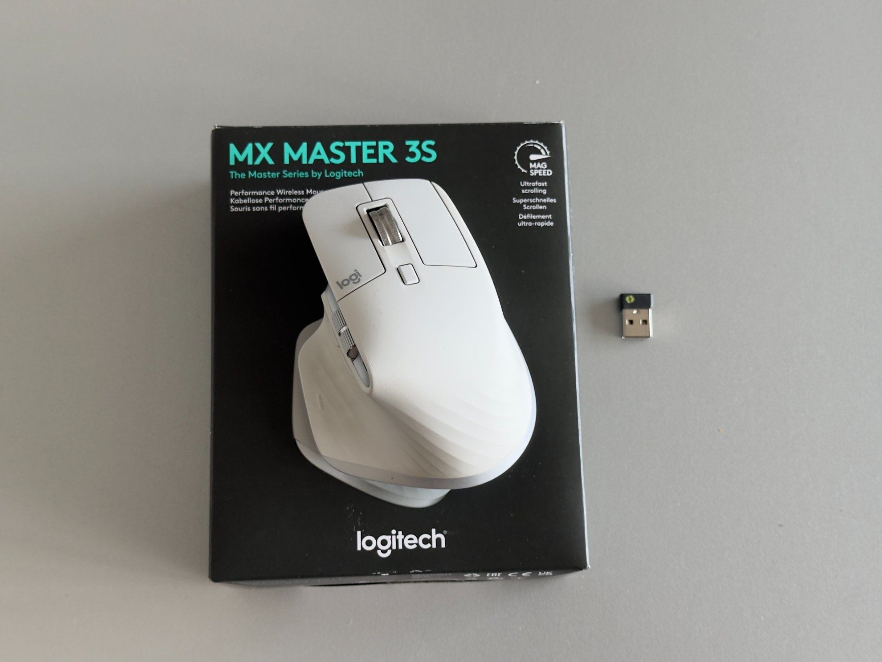 Logitech Mouse: Logitech MX Master 3S | Weiss – Usato da Chur venduto da eurostile
