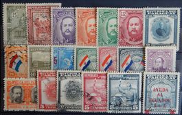 Paraguay Lot mit alten Werten I