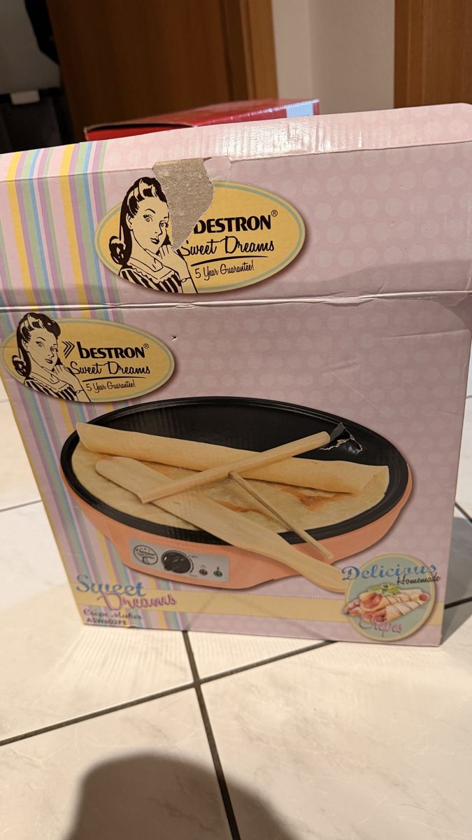 Elettrodomestici da cucina: Bestron Crêpes Maker – Usato da Schaffhausen venduto da Nanah1802