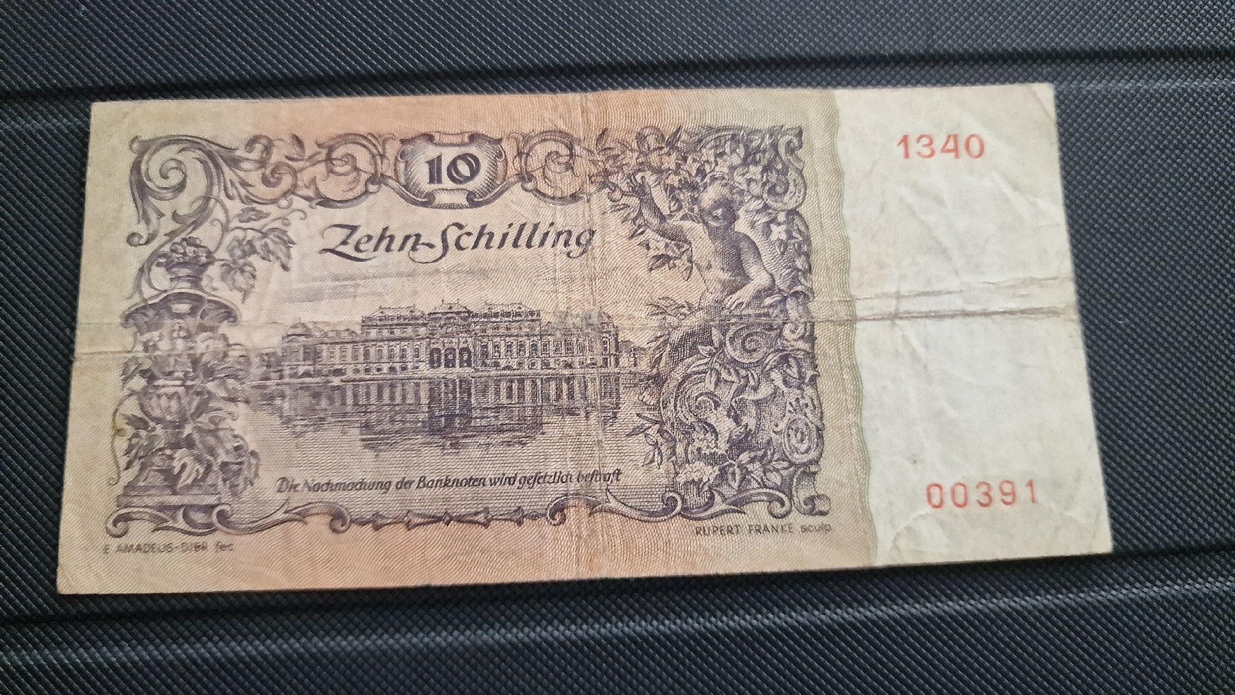 Banconote: Banknote Osterreich 1950 – Usato da Herisau venduto da Antiques.AR 1
