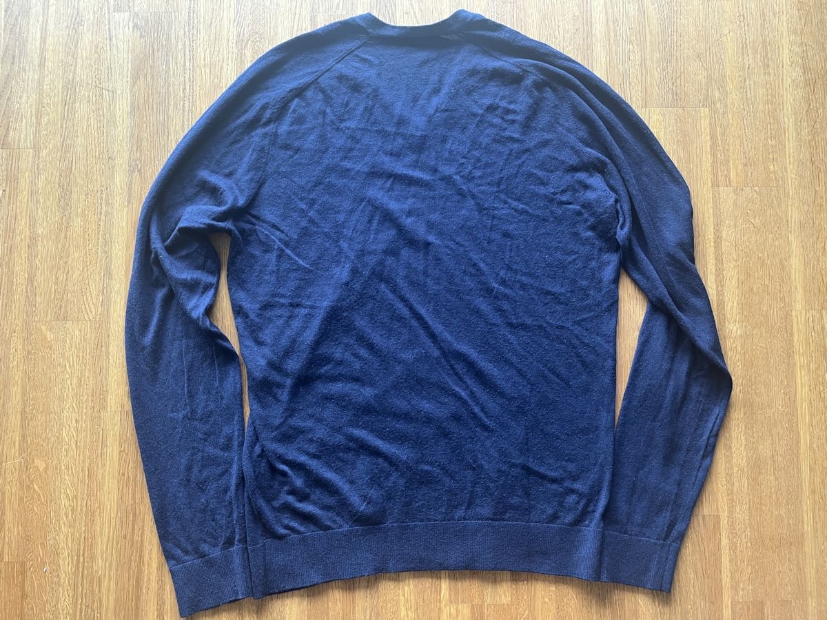 Benetton Maglioni & Felpe: Benetton Herrenpullover V-Neck blau S – Usato da Zürich venduto da cmono 2
