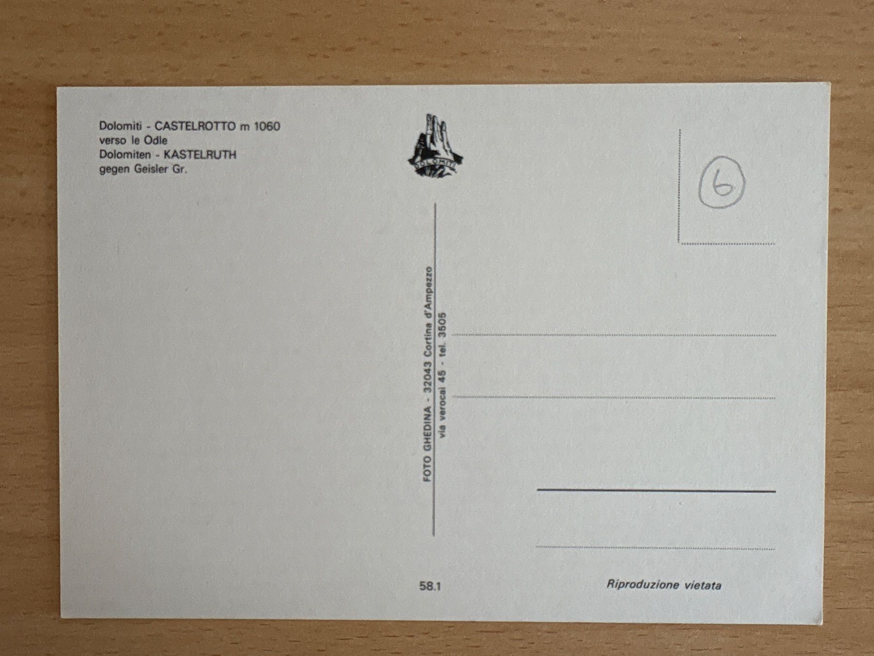 Cartoline postali: Ansichtskarte Kastelruth Dolomiten – Usato da Ibach venduto da lisch3 1