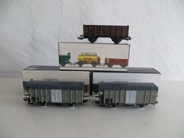 Piko H0: Set mit 3 SBB-Güterwagen K3 und L6, mit OVP