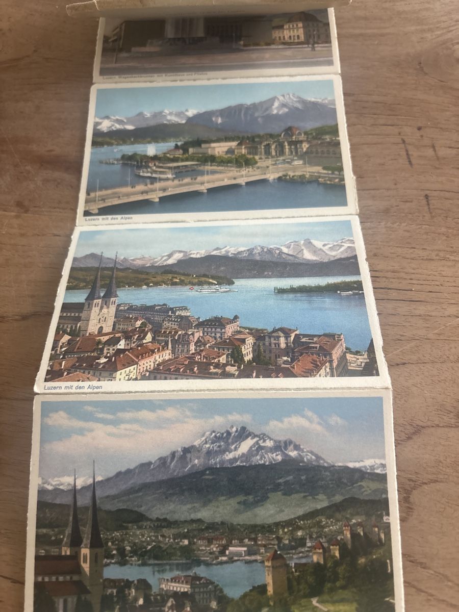 Cartoline postali: alte Postkarten von Luzern – Usato da Kriens venduto da Wundertuete17 3