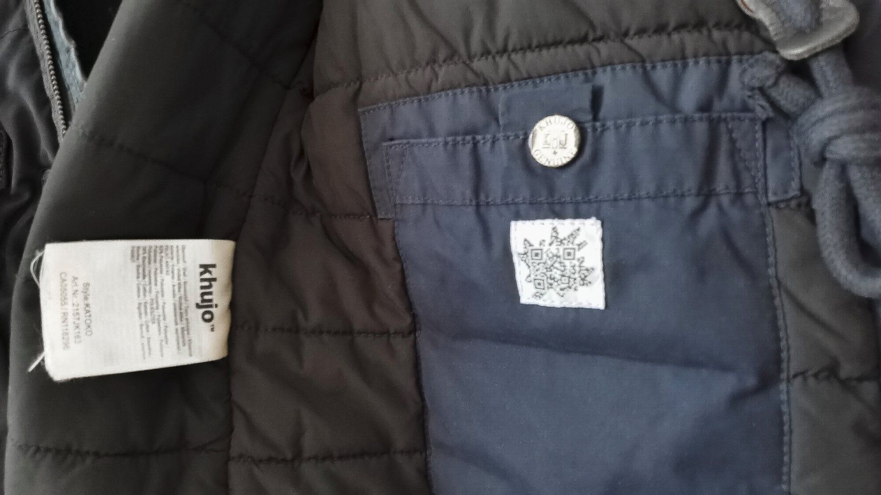 Khujo Mäntel: Winterparka Khujo, dunkelblau, XXL – Gebraucht aus Jonen von Wolfgang.Wahl 5