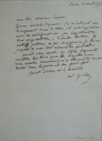 Albert Grün (1822-1904) Revolutionär/Autor - Autogramm