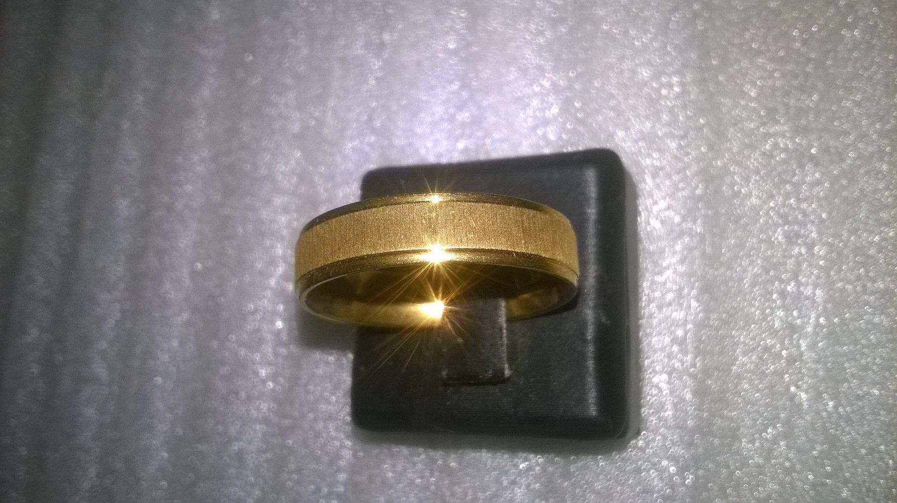 Anelli: ring edelsthal,,,vergodet,,,aufgraut und glanzig – Nuovo (secondo la descrizione) da Basel venduto da bijoutrie_4 1