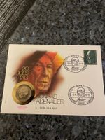 Numisbrief 20.Todestag Konrad Adenauer