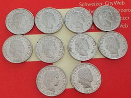 20 Rappen 2000 - 2009 komplett