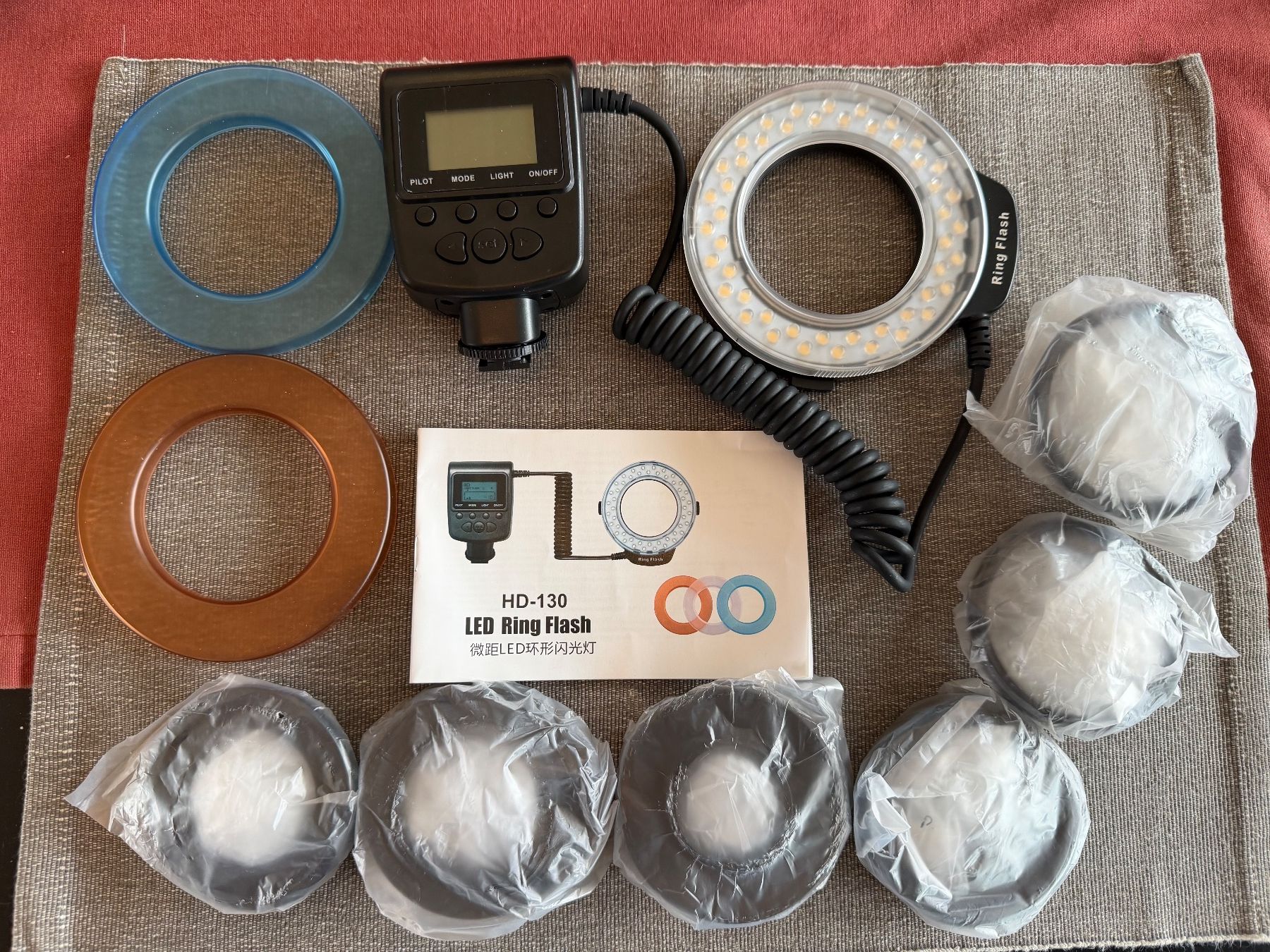 Blitze: HD-130 Macro LED Ring Flash – Gebraucht aus Villars-sur-Glâne von Schrodi90