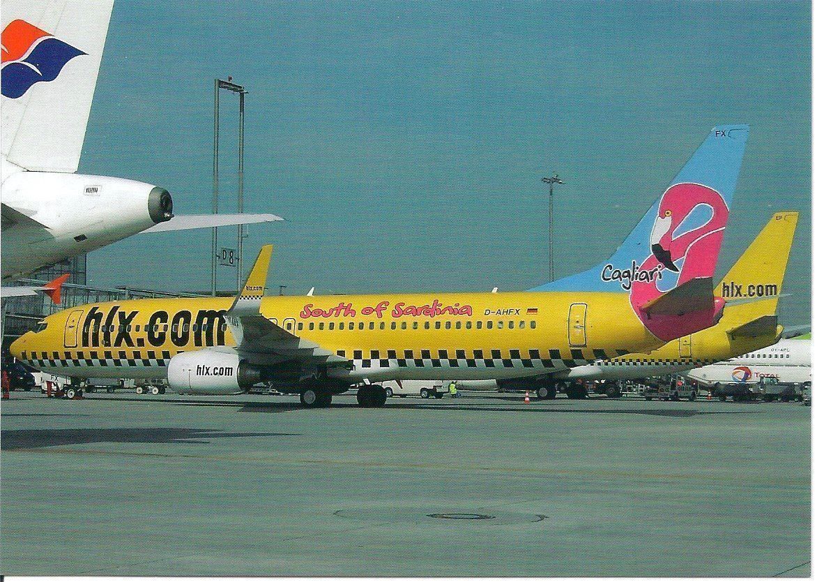 Cartes postales: Hapag Lloyd Express B737-8K5, D-AHFX – Neuf avec emballage d'origine à Thun par Abigboss