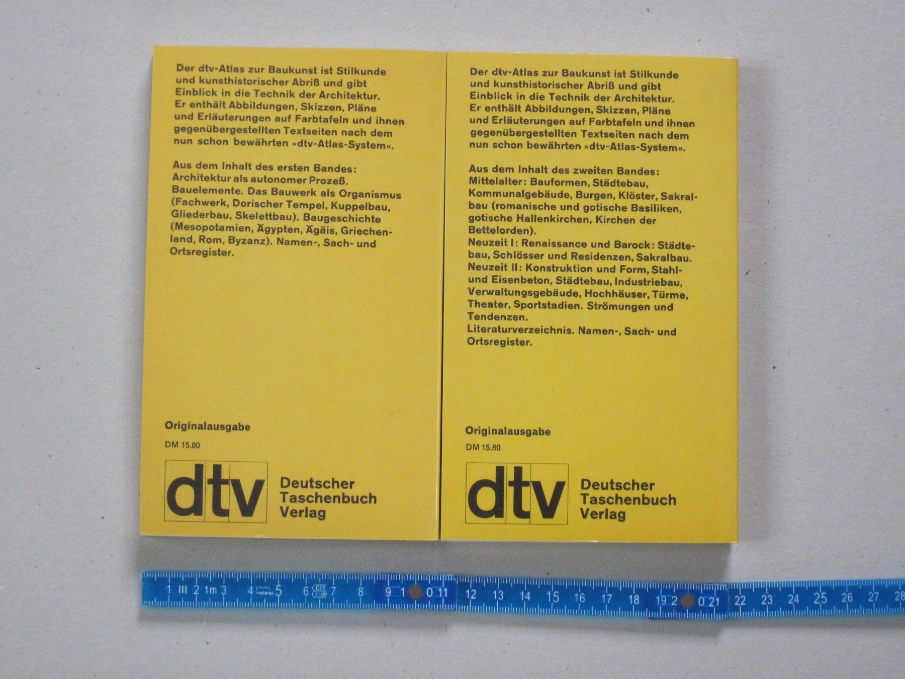 Libri: dtv Atlas zur Baukunst – Nuovo (secondo la descrizione) da Feuerthalen venduto da mam_5l7b 1