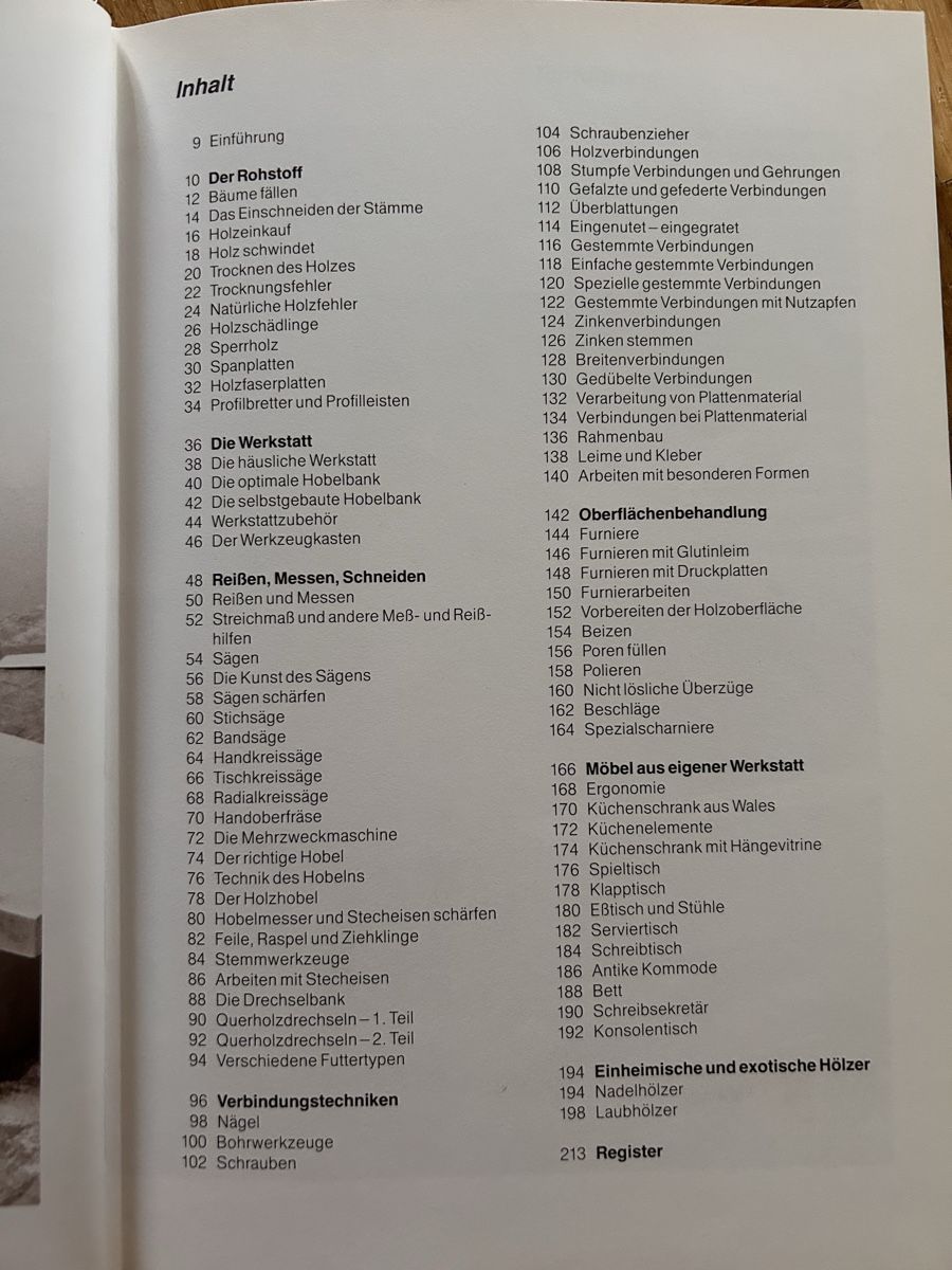 Libri: Der Hobby Tischler – Usato da Bern venduto da Dafi7 1