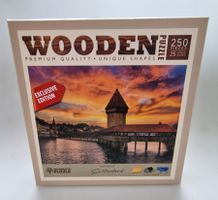 Holzpuzzle Kapellbrücke Luzern 250 Teile  Neu