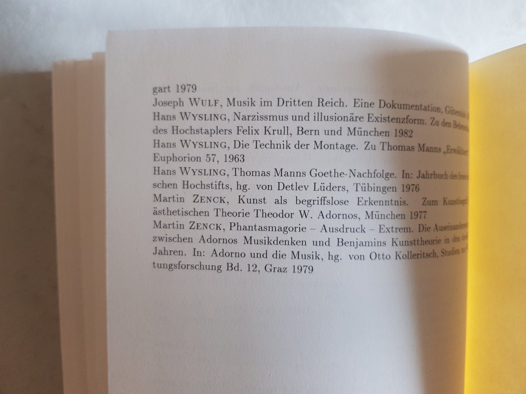 Libri: Beethoven-Szenarien - Thomas Manns Doktor Faustus ... 1995 – Usato da Walterswil BE venduto da Lonitti 8