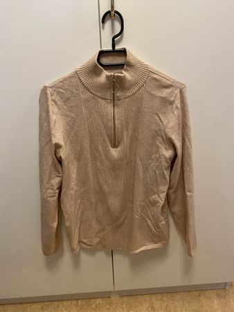 Beige/brauner Pullover Cream M/L