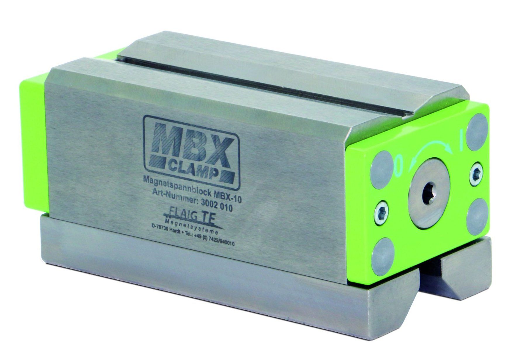 Tutti gli attrezzi: Permanent Magnetspannblock MBX 10 – Nuovo e nell'imballaggio originale da Lommiswil venduto da eltec-mehring.ch