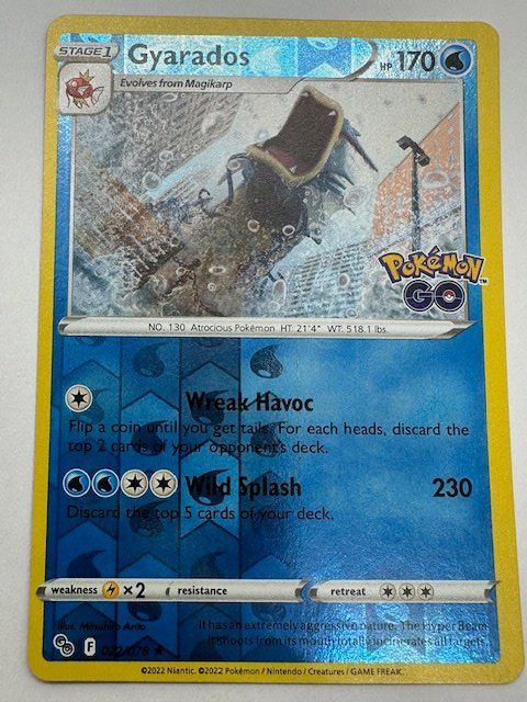 Pokémon Carte collezionabili: Gyarados - Reverse Holo – Nuovo (secondo la descrizione) da Nussbaumen AG venduto da Pika-Shop