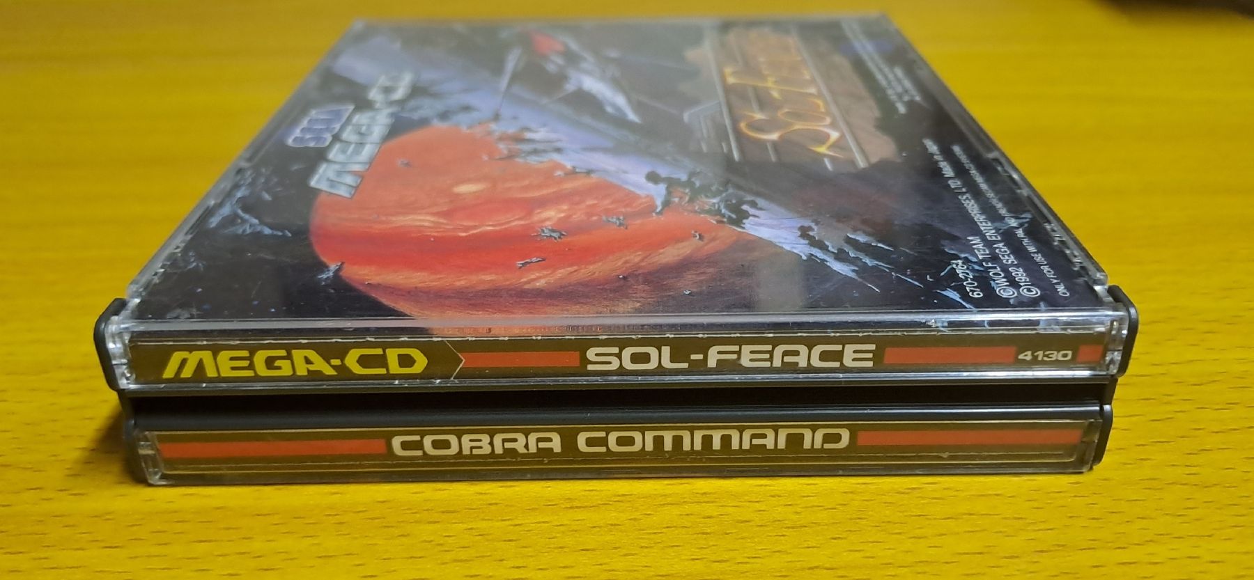 Sega Spiele: Sol-Feace / Cobra Command Sega Mega CD – Gebraucht aus Bünzen von Rtron 4