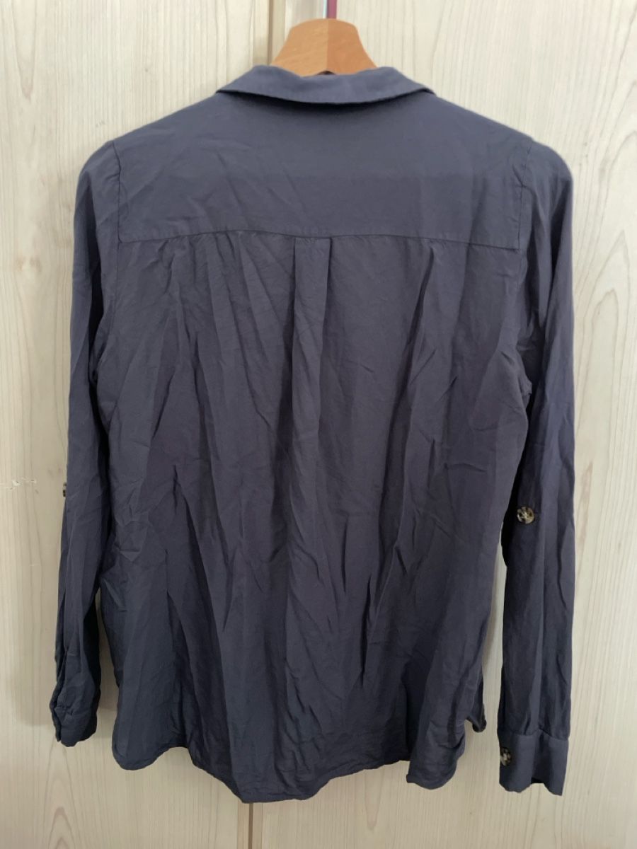 Vero Moda Camicette: Bluse Vero Moda, Grösse M, dunkelblau, herbstlich – Usato da Arosa venduto da jan_l7n6 1