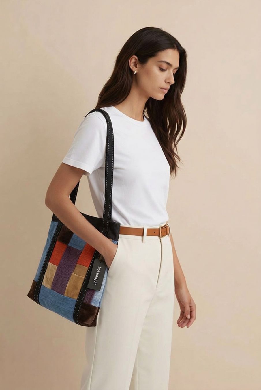 Sacs femmes: Handgemachte Patchwork-Tasche - Einzigartiges Design – Neuf (Voir description) à Leuk-Stadt par nadlerhu 1