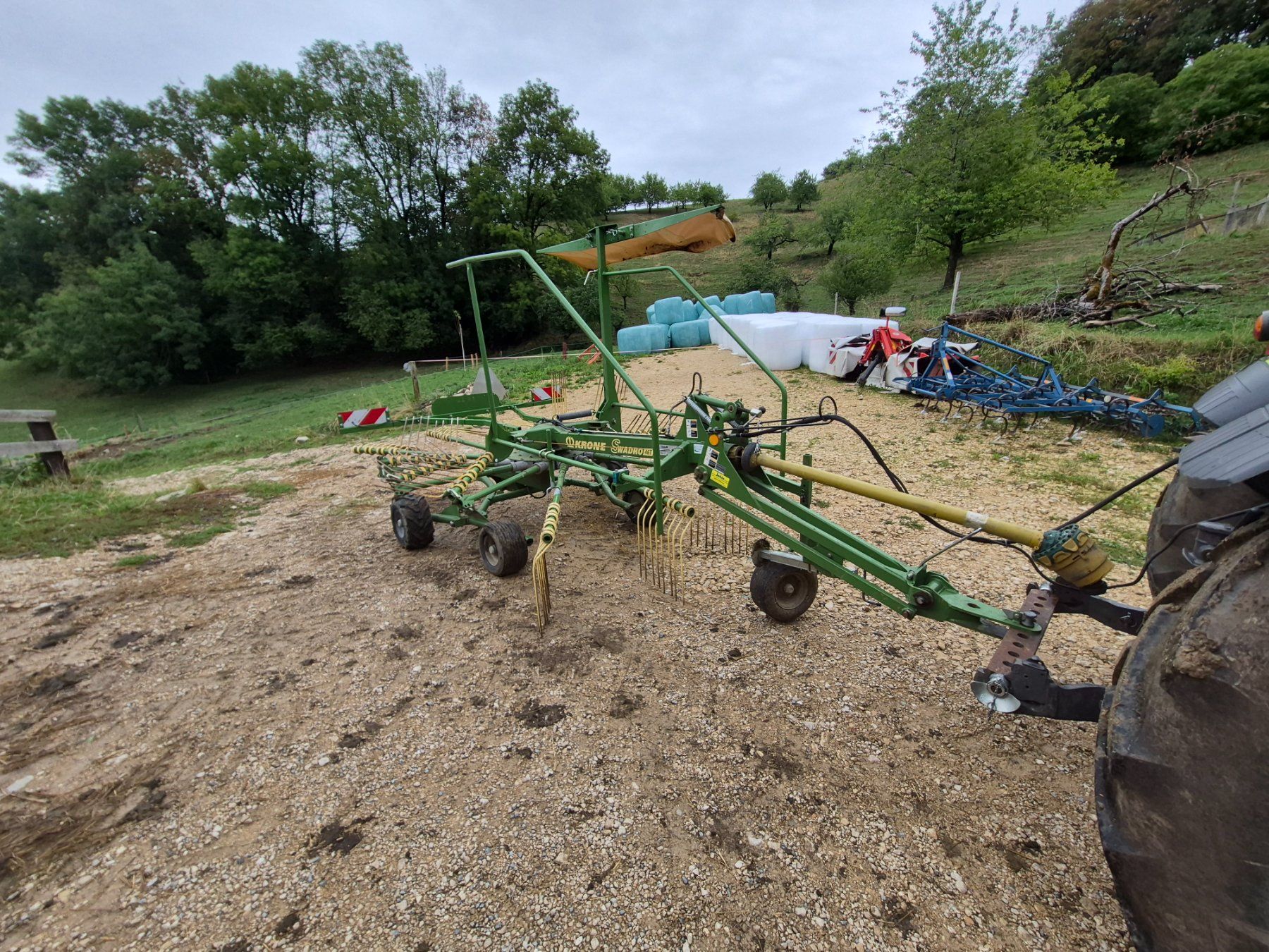 Raccolta foraggio grezzo: Krone Swadro 46T – Usato da Wisen SO venduto da kem_s7t7 5