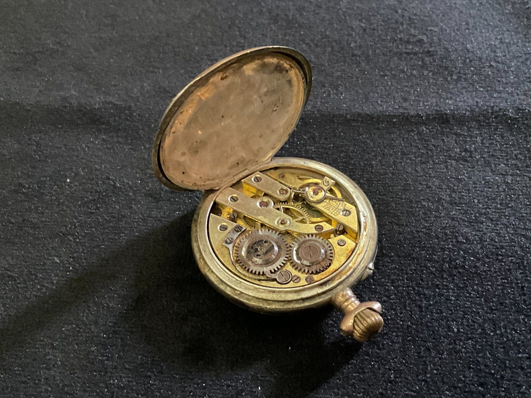 Orologi: Taschenuhr Silber 800 – Usato da Bettwiesen venduto da wicking27 3