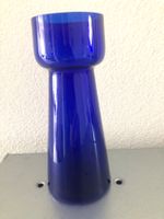 Hyazinthenglas dunkelblau, vintage, Vase