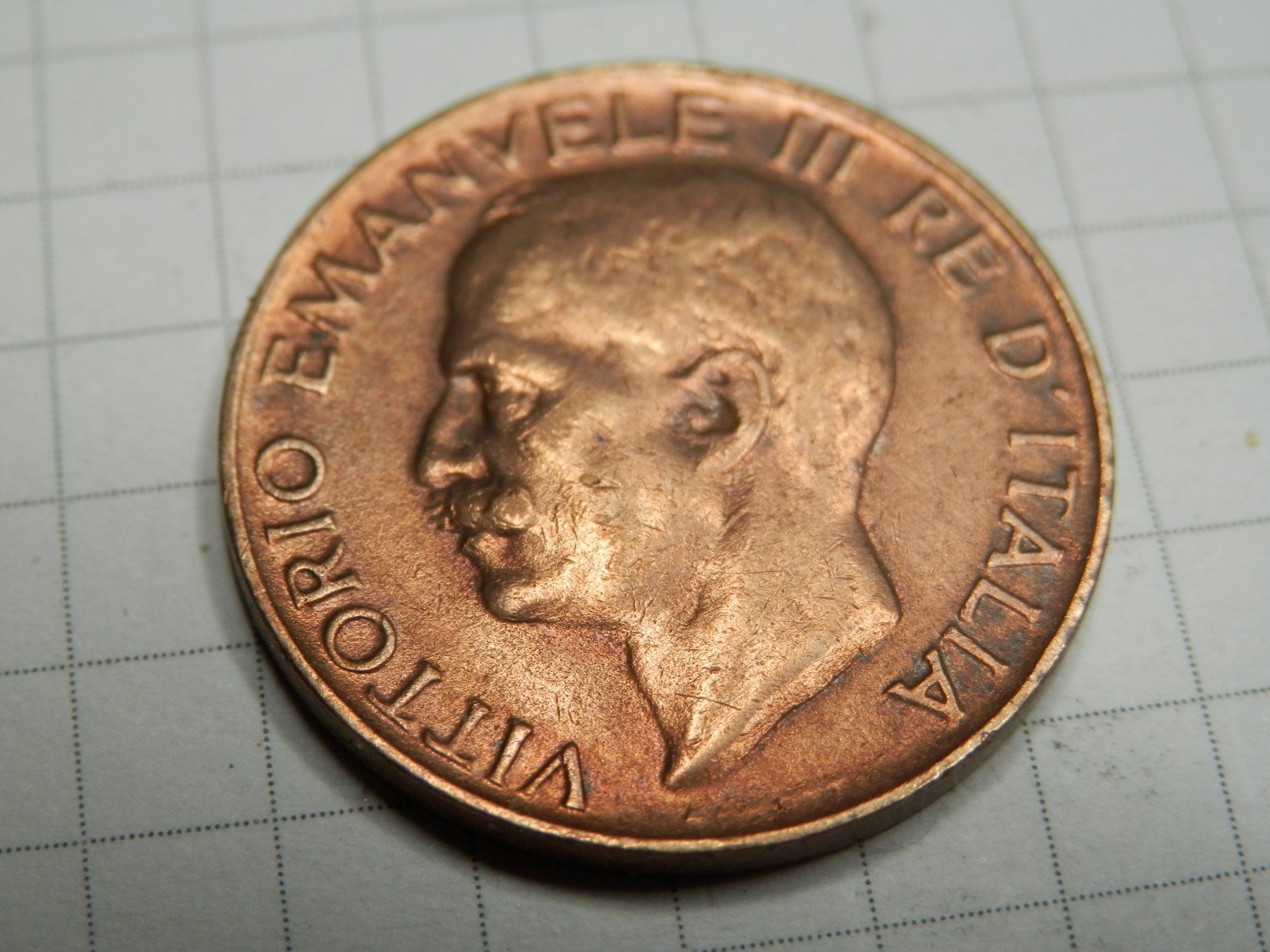 Tutti le monete: Italien 5 Centesimi, 1922 – Usato da Weiach venduto da weiach81 1