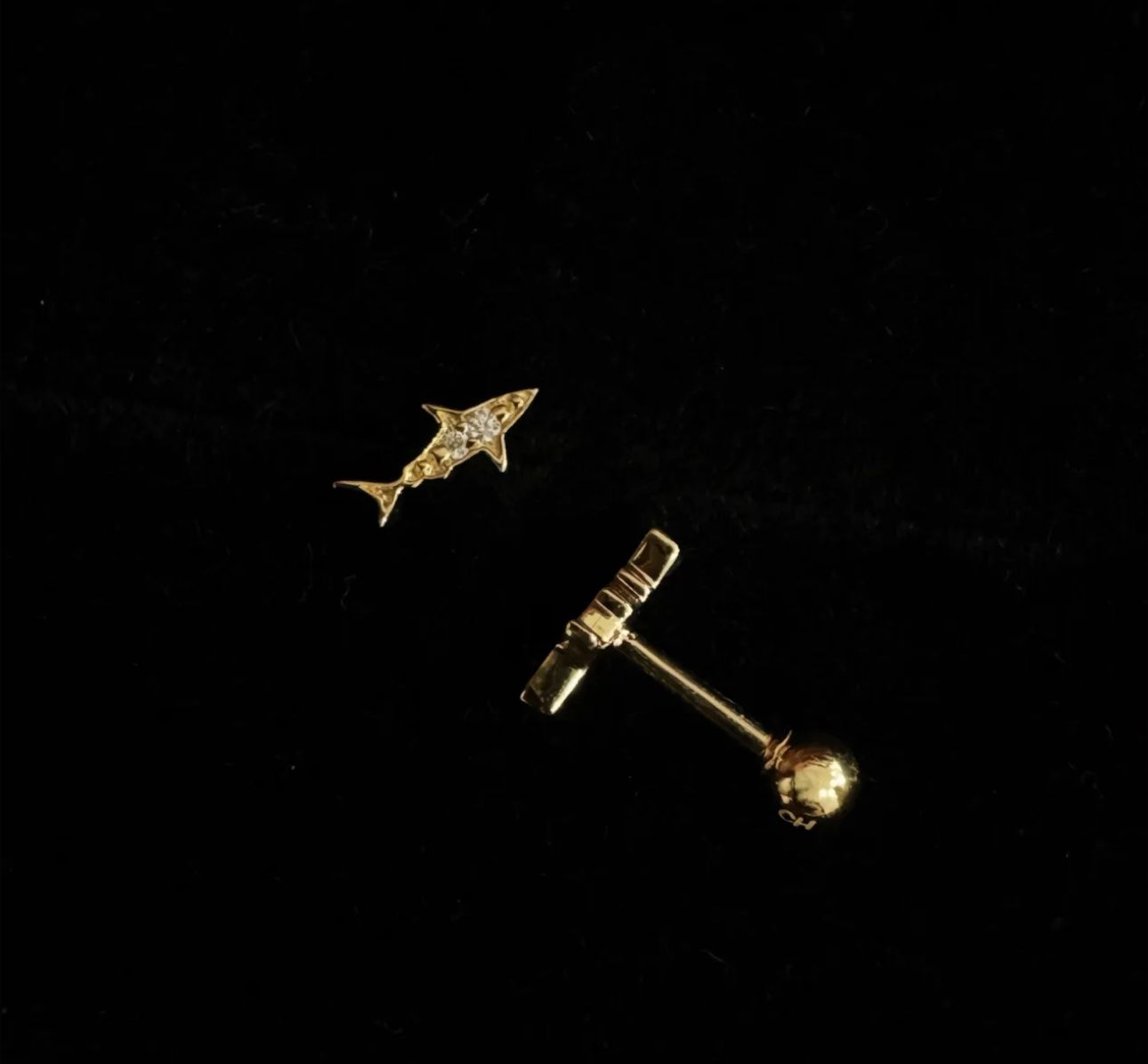 Gioielli per piercing: 18K Gelbgold Diamant Piercing – Nuovo (secondo la descrizione) da Goldau venduto da 19099 1