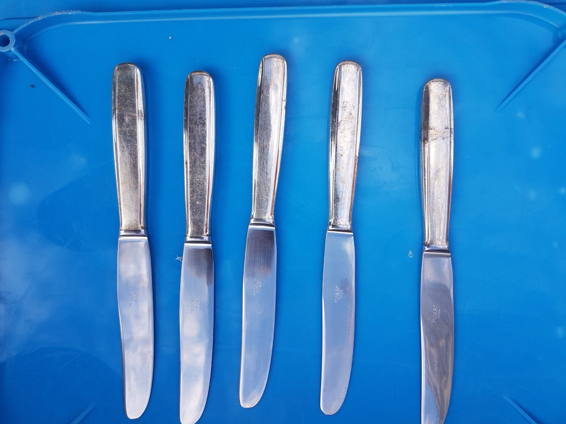 Messer: versilberte Messer – Gebraucht aus bern von Aaxe 3