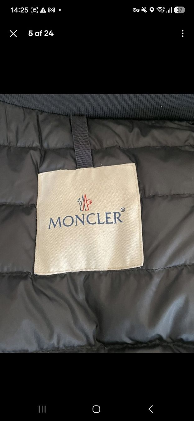 Moncler Cappotti: MONCLER DOWN PADDED MID LENGTH JACKET SIZE 4 BLACK – Usato da Zürich venduto da ker_r28q 4
