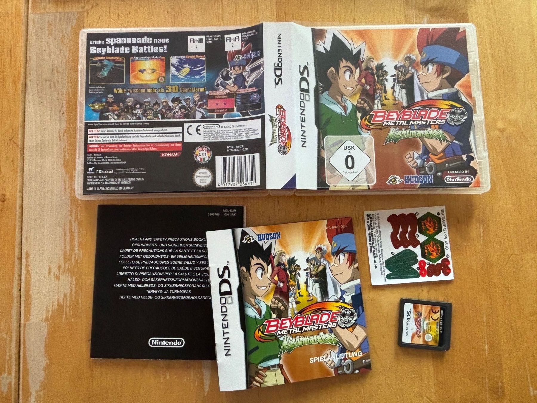 Giochi: Beyblade Metal Masters - Nightmare Rex (CIB) – Usato da Frenkendorf venduto da gelbeZinnie