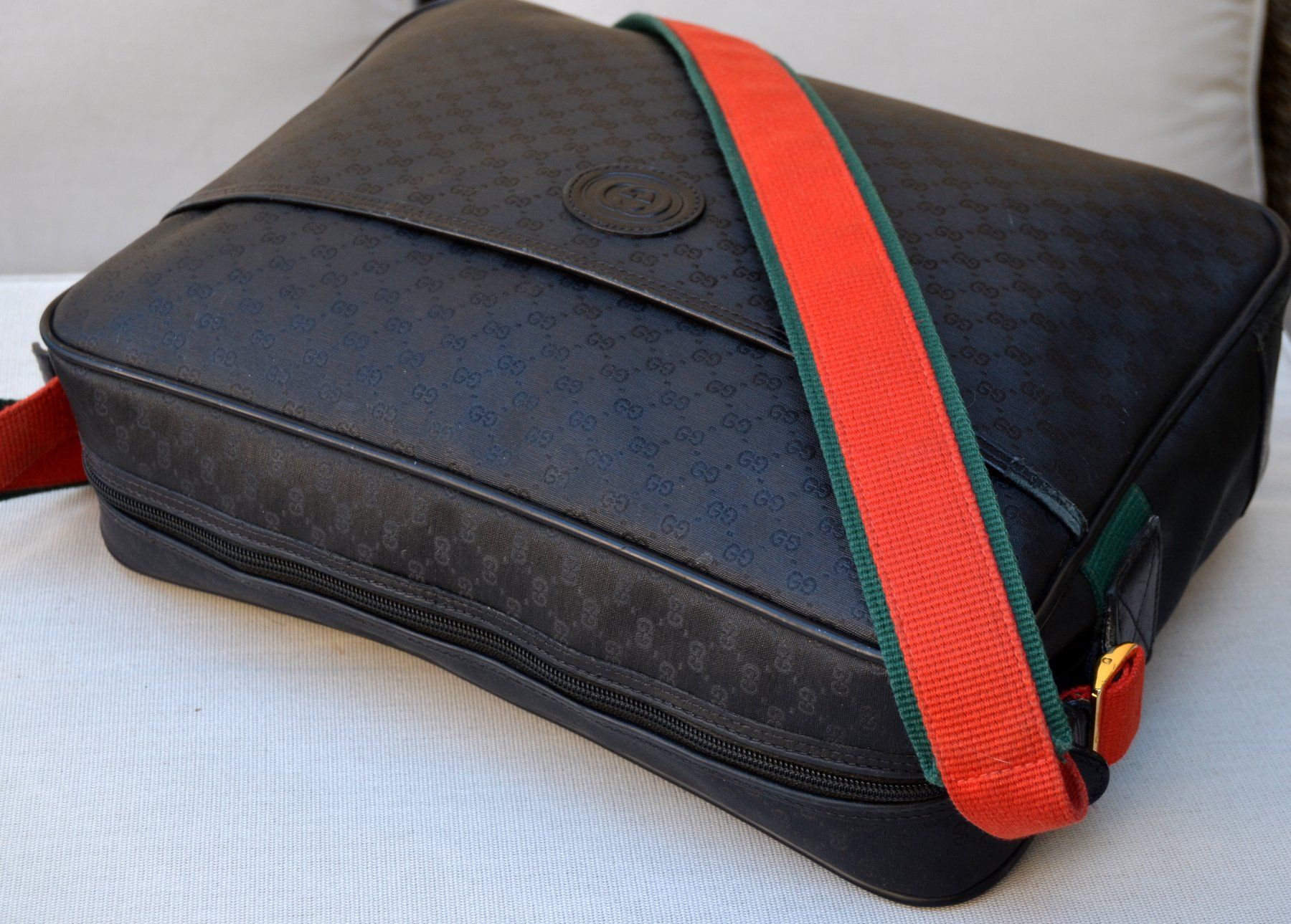 Gucci Borse: Gucci Supreme Web Messenger / Tasche / sac – Usato da Collonges venduto da Auganien 5