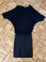 Spezielles Kleid schwarz mit Glitzer, Gr. M