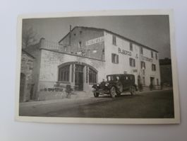 Alte Fotografie Restaurant Alberto 1933 Auto CH Nummer R35