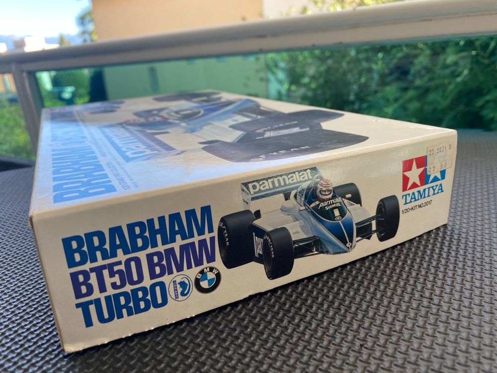  TAMIYA Brabham BT50 BMW Turbo Kit 1:20 Scale Model Kit
