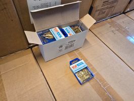 12 Pack neue Nägel Messingfarbe 2,0x38mm ab 1.-