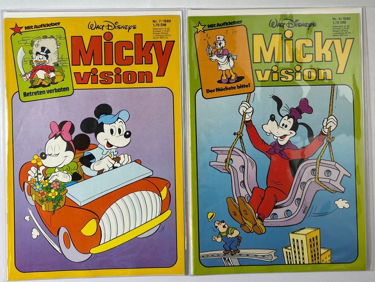 Fumetti: VINTAGE COMICS SAMMLUNG - 17 EX. MICKY VISION 1979-1983 – Usato da Frenkendorf venduto da Yard-Sale-2000 3