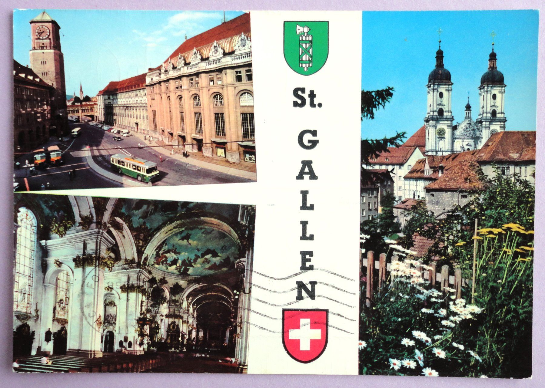 Cartoline postali: St. Gallen – Usato da Fétigny venduto da Billy2miny