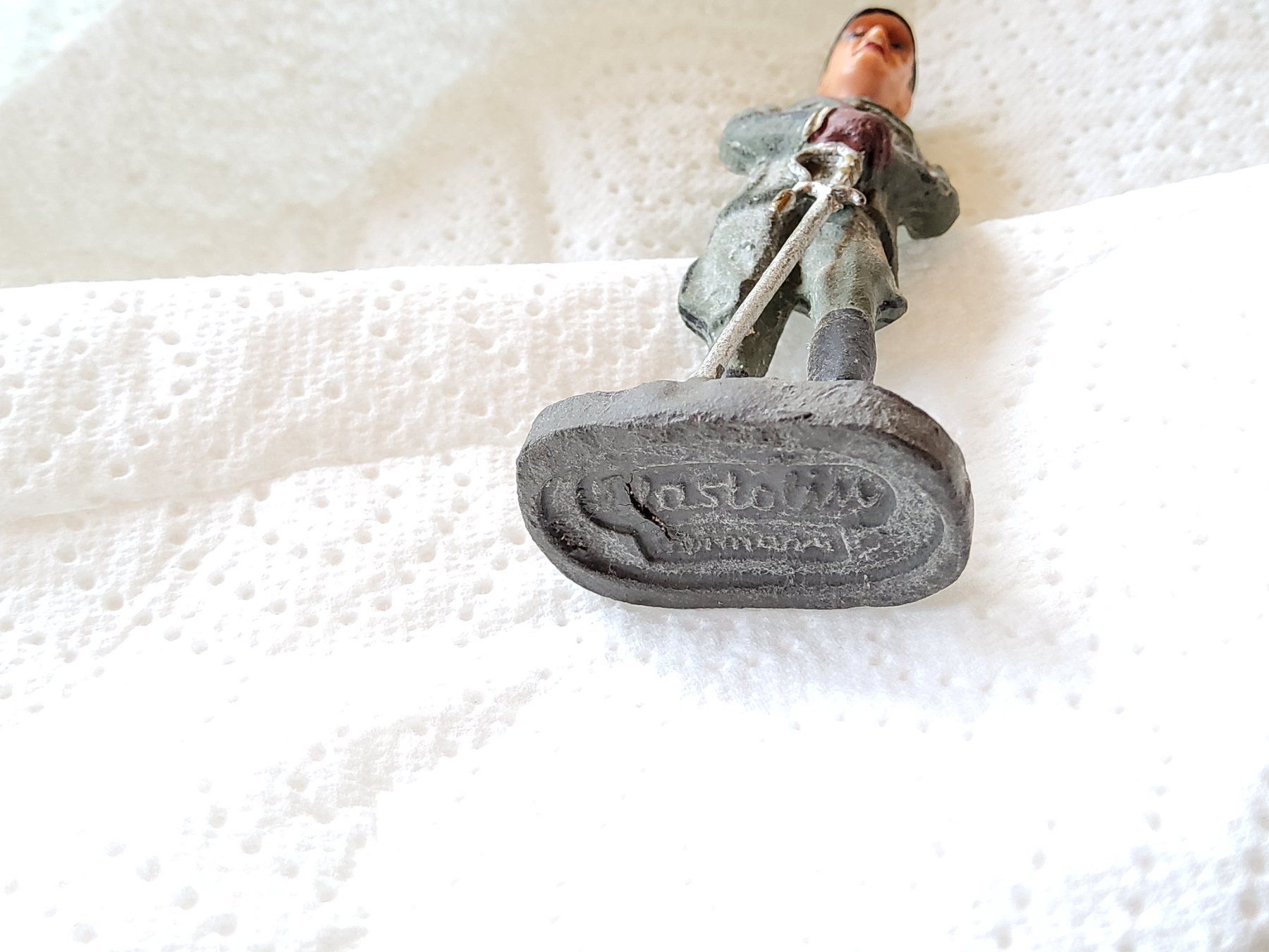 Elastolin Spielzeuge: Ancienne figurine en Elastolin, général Guisan  – Gebraucht aus Malleray von Broc-Mo 5