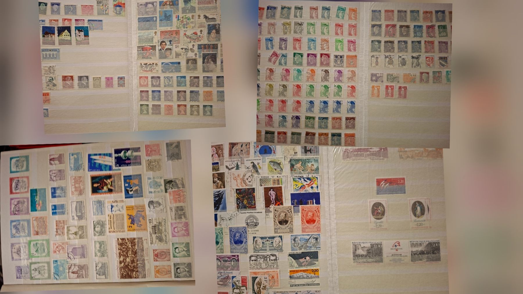 Alle Briefmarken: Briefmarkensammlung div. länder  – Gebraucht aus Balgach von SIMEON27 2