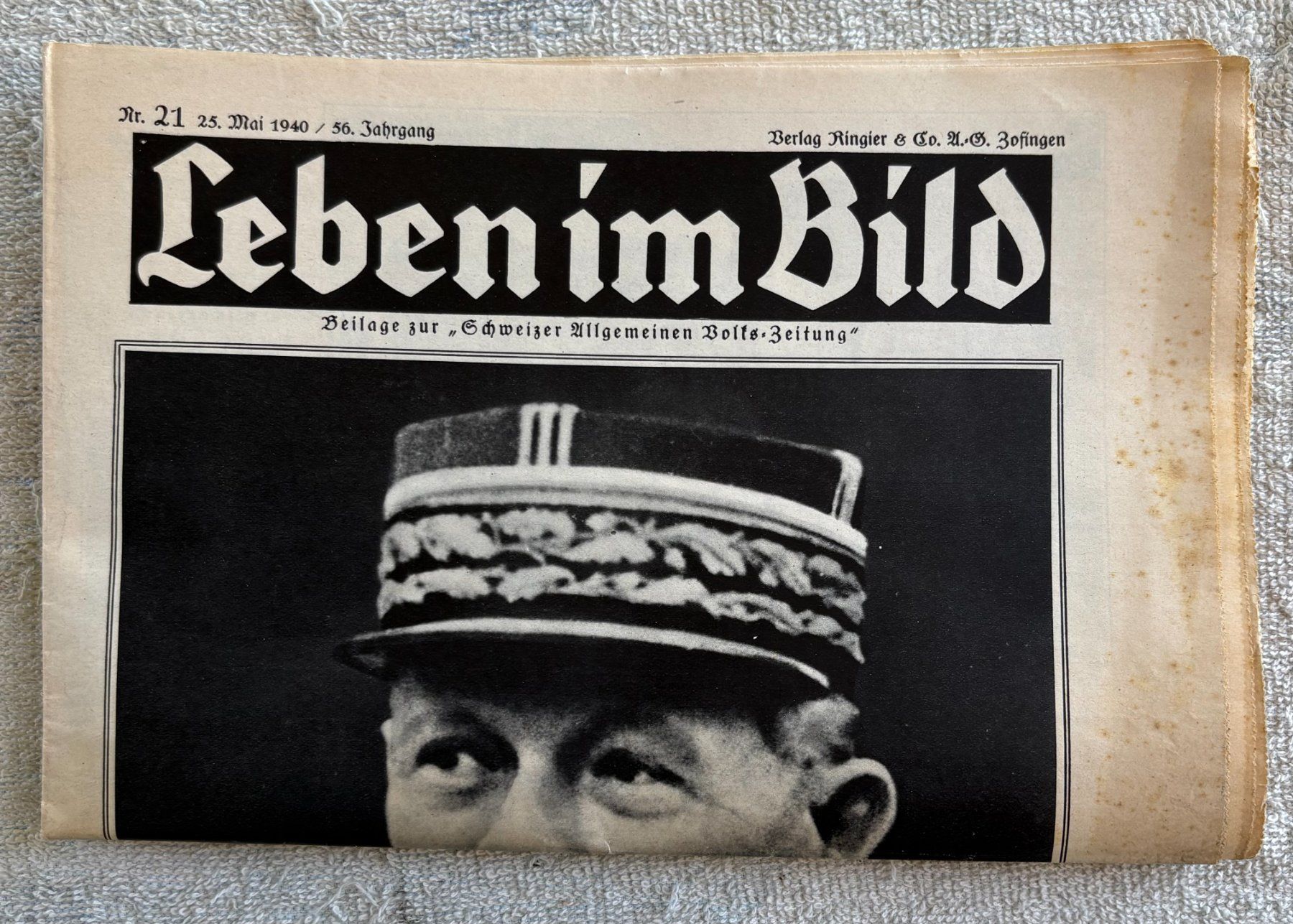 Riviste & Magazine: LEBEN IM BILD 25. MAI 1940 – Usato da Ostermundigen venduto da wini63 3