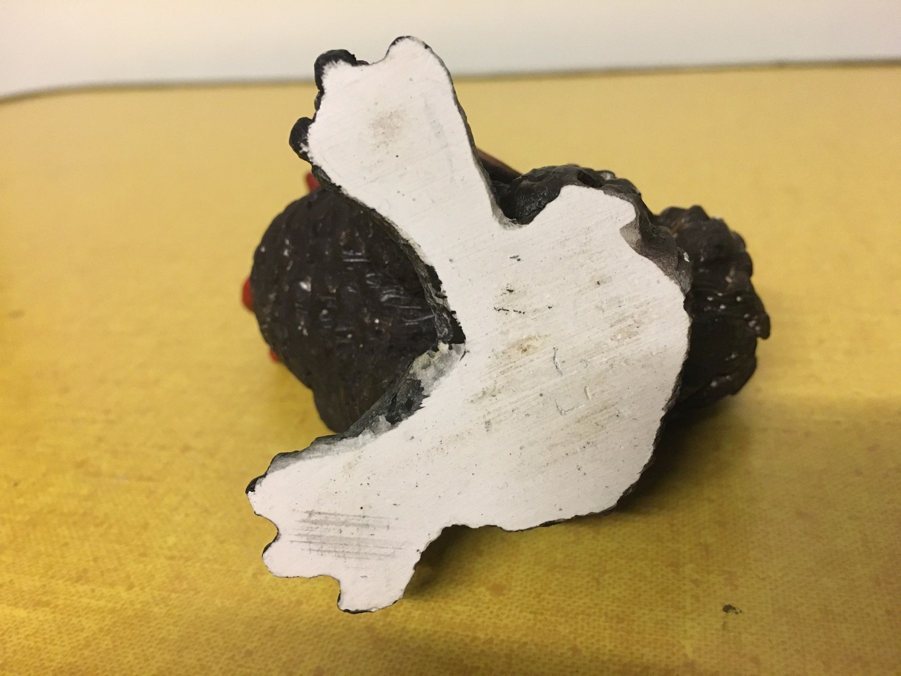 Statuette: Schöne Figur Huhn aus Harte Kunststoff. – Usato da Lanzenhäusern venduto da vic63 4
